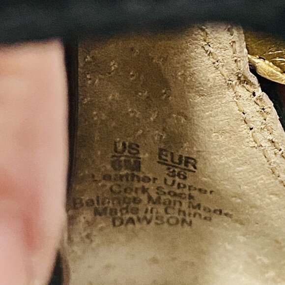 SAM EDELMAN Sandals Size 6 Black Dawson Suede Strap Gladiator Greek Open Toe s-4 - Picture 13 of 13